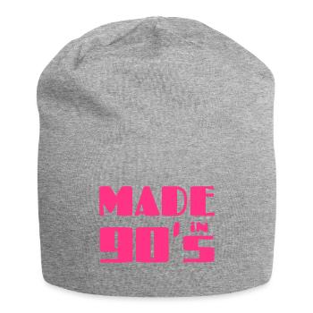 Fabriqué dans les années 90 - Bonnet en jersey - gris chiné - Devant