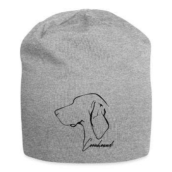 COONHOUND Profil Chiens Chien Wilsigns - Bonnet en jersey - gris chiné - Devant