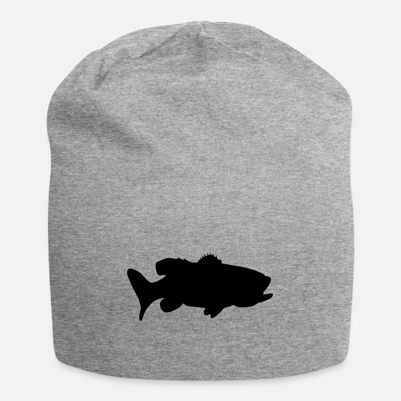 Barsch - Jersey-Beanie - Grau meliert