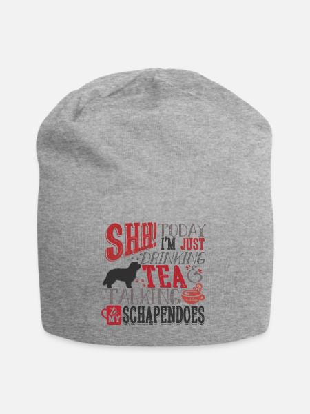 SHH Schapendoes 5 - Jersey-Beanie - Grau meliert