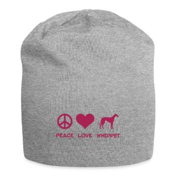 Whippet - Jersey Beanie - heather grey - Front