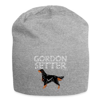Gordon Setter Bling - Jersey-Beanie - Grau meliert - Vorne