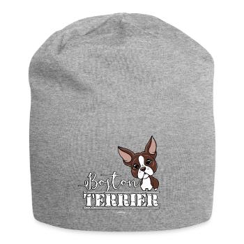 boston - Jersey-Beanie - Grau meliert - Vorne