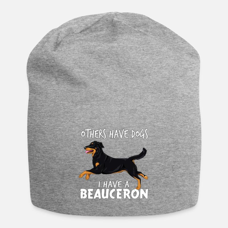 beaucerondogs2 - Jersey-Beanie - Grau meliert