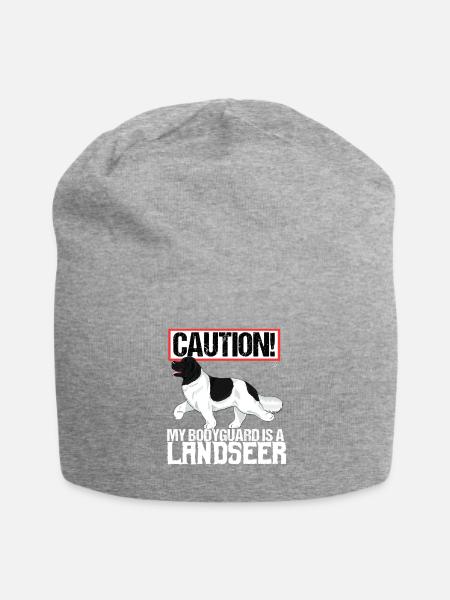 landseerguard - Jersey-Beanie - Grau meliert