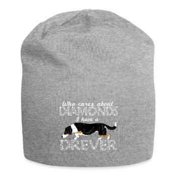 dreverdiamonds3 - Bonnet en jersey - gris chiné - Devant