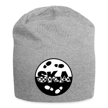 Logo SKA version 2 - Bonnet en jersey - gris chiné - Devant
