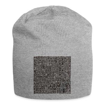 Chemische Elemente... - Jersey-Beanie - Grau meliert - Vorne