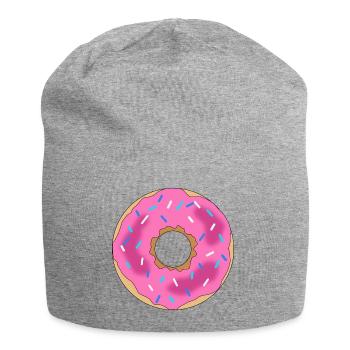 Donut - Jersey-Beanie - Grau meliert - Vorne