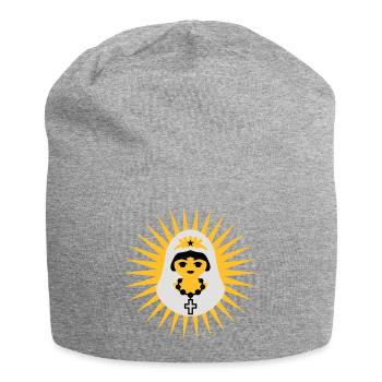 Braut | Bride | Wedding | Junggesellenabschied - Jersey Beanie - heather grey - Front