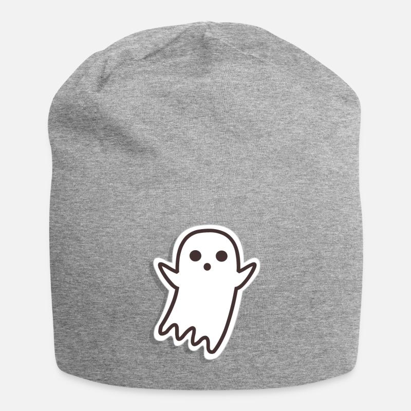 Süßer Geist - Jersey-Beanie - Grau meliert