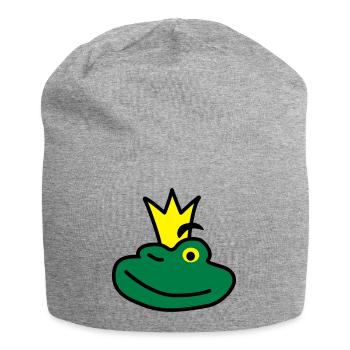 Der Prinz - Jersey-Beanie - Grau meliert - Vorne
