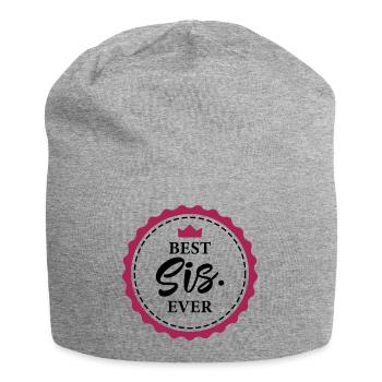 sister - Jersey Beanie - heather grey - Front
