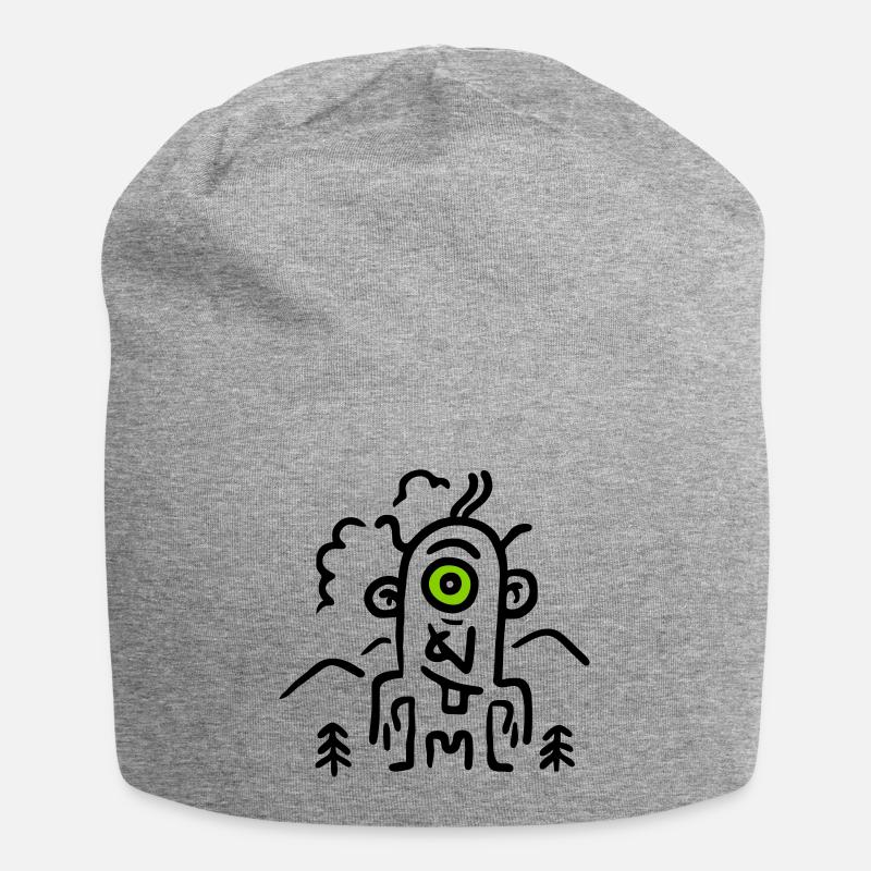 Zyklob minimal - Bonnet en jersey - gris chiné