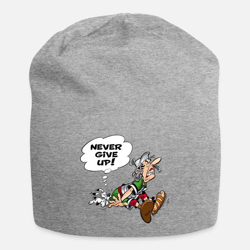 Asterix & Obelix Never Give Up - Bonnet en jersey - gris chiné