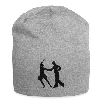 Danseur de tango danse danse salsa danse couple - Bonnet en jersey - gris chiné - Devant