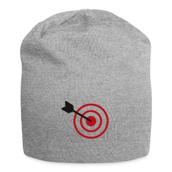Fléchette flèche fléchettes cadeau jeu de fléchettes - Bonnet en jersey - gris chiné - Devant