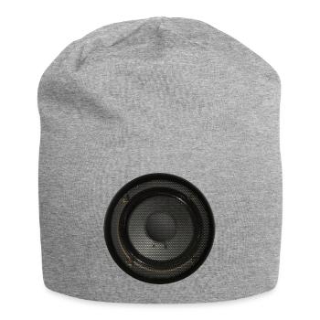 Lautsprecherbox Speaker - Jersey-Beanie - Grau meliert - Vorne