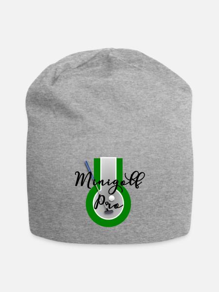 Minigolf Pro | minigolfen - Jersey-Beanie - Grau meliert