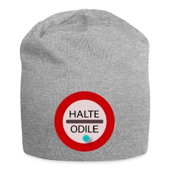 Halte Odile Deray - Bonnet en jersey - gris chiné - Devant