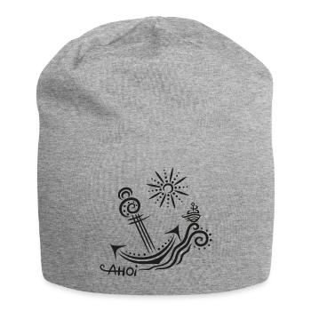 Anker Voyage Été Ahoi - Bonnet en jersey - gris chiné - Devant