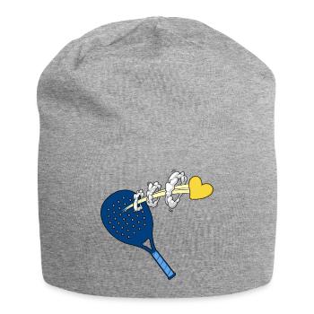padeltennis paddel padle padeltennis-love - Jersey-Beanie - Grau meliert - Vorne