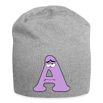 A - Jersey Beanie - heather grey - Front