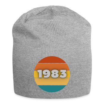 anniversaire 40 ans, 40 ans, vintage - Bonnet en jersey - gris chiné - Devant