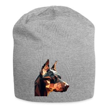 DOBERMAN - Bonnet en jersey - gris chiné - Devant