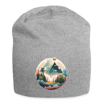 SURREAL - Jersey-Beanie - Grau meliert - Vorne