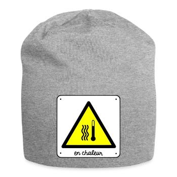 Heat - Jersey Beanie - heather grey - Front