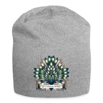 Don't Let Anyone Dull Your Sparkle - Peacock - Positi - Jersey Beanie - heather grey - Front