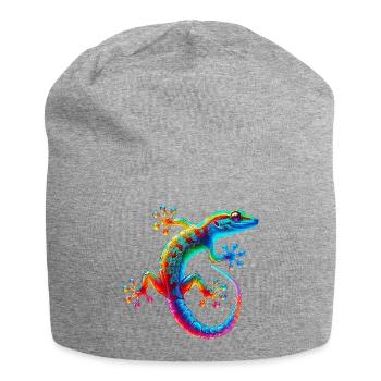 Gecko - Bonnet en jersey - gris chiné - Devant