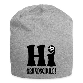 SCHULANFANG GRUNDSCHULE FUßBALL - Jersey-Beanie - Grau meliert - Vorne