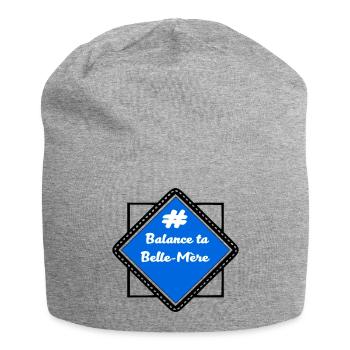 # Schmeiß deine Schwiegermutter - Jersey-Beanie - Grau meliert - Vorne