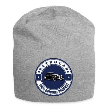 Retro car - Jersey Beanie - heather grey - Front