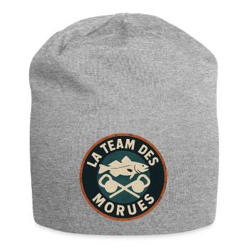 La Team des Morues Patch - Bonnet en jersey - gris chiné - Devant