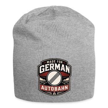 Made for German Autobahn - Jersey-Beanie - Grau meliert - Vorne