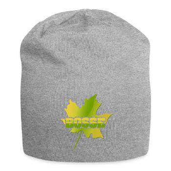 Bosse - Jersey-Beanie - Grau meliert - Vorne