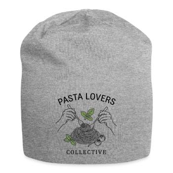 T-shirt spaghetti Pâtes Passionnés de design Femmes/Hommes - Bonnet en jersey - gris chiné - Devant