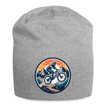Mountain Adventure Mountain Bike Action - Jersey Beanie - heather grey - Front