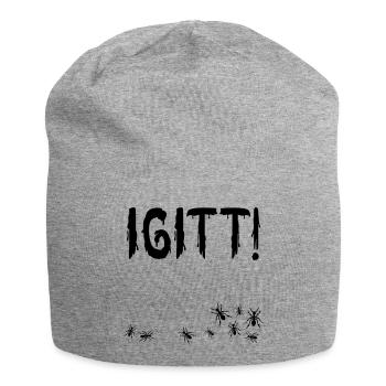 Yuck Ants - Jersey Beanie - heather grey - Front