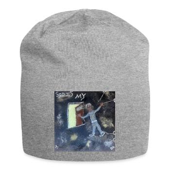 Finde Jesus von Eunice Ahiale - Jersey Beanie - heather grey - Front