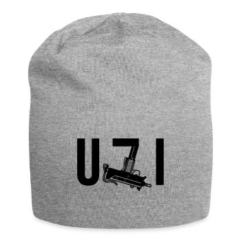 uzi - Jersey-Beanie - Grau meliert - Vorne