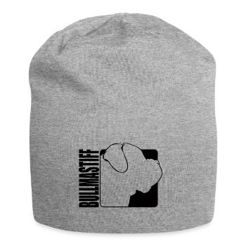 Bullmastiff Profil Chien Chiens Mastiff Wilsigns - Bonnet en jersey - gris chiné - Devant