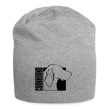 Coonhound Profil Chiens Chien Wilsigns - Bonnet en jersey - gris chiné - Devant