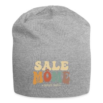 1965 cadeau anniversaire Homme sale môme 60 ans - Bonnet en jersey - gris chiné - Devant