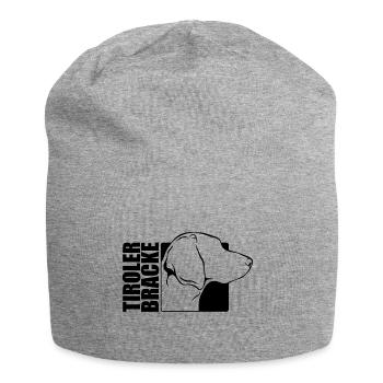 Tiroler Bracke Profil Jagdhund Hunde Hund Wilsigns - Jersey-Beanie - Grau meliert - Vorne