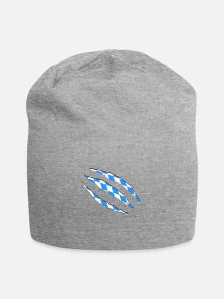 Bayern - Jersey-Beanie - Grau meliert