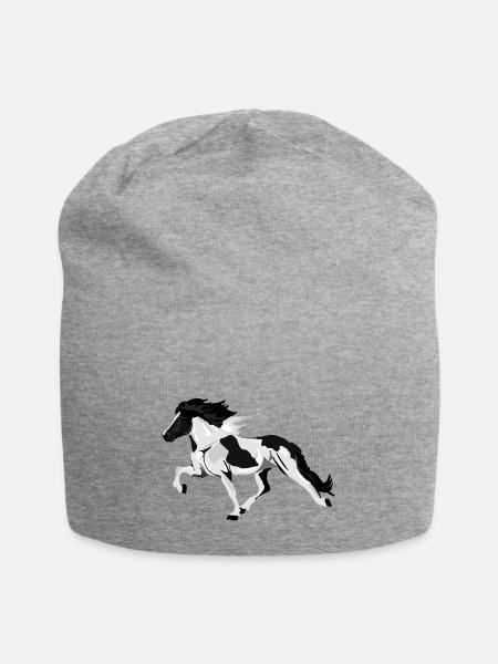 Rappschecke Tölter - Jersey-Beanie - Grau meliert